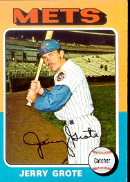 1975 Topps Mini Baseball Cards      158     Jerry Grote